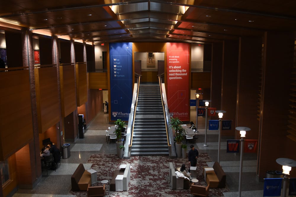 Huntsman Hall interior